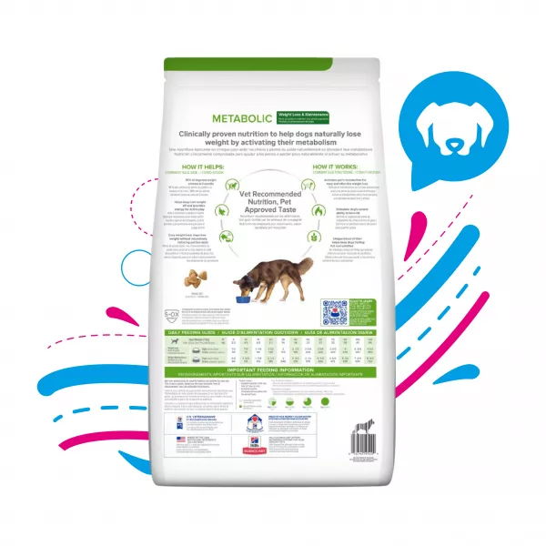 COMIDA PARA PERRO HILLS METABOLIC 27.5 LBS
