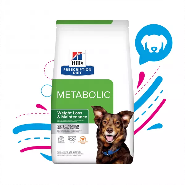 COMIDA PARA PERRO HILLS METABOLIC 27.5 LBS