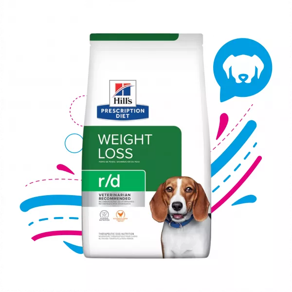 COMIDA PARA PERRO HILLS REDUCCIÓN DE PESO R/D 27.5LB