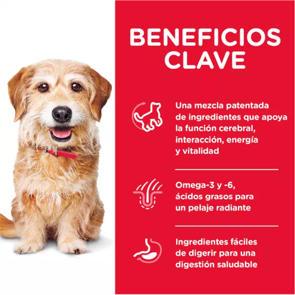 COMIDA PARA PERRO HILLS SENIOR VITALITY ADULTO 7+ RAZAS PEQUEÑAS Y MINI 3.5LBS