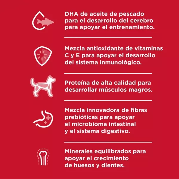 COMIDA PARA PERROS HILLS CACHORROS RAZAS GRANDES 15.5 LBS