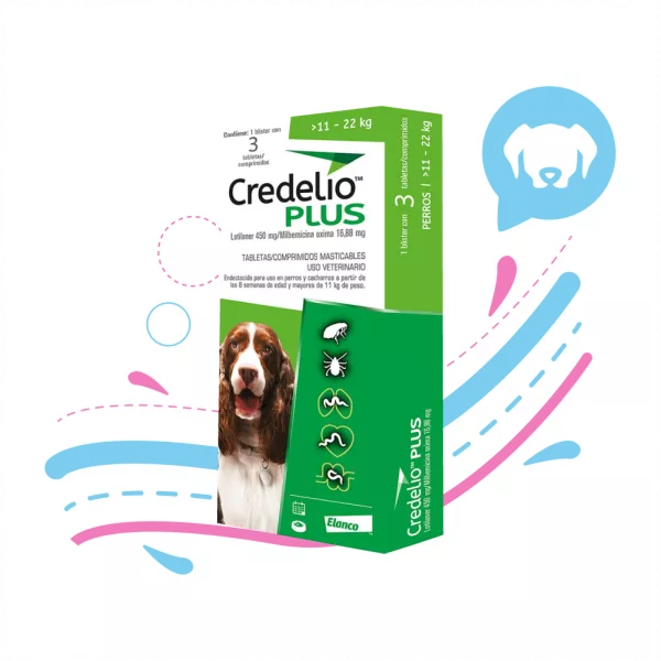 CREDELIO PLUS 450 / 16.88 VERDE x1 PASTILLA