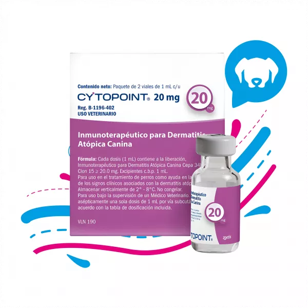 CYTOPOINT 20 MG PERRO X AMPOLLA