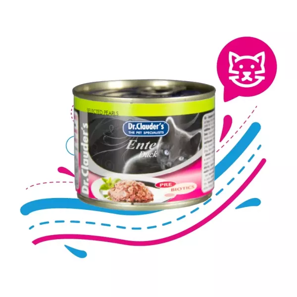 DR. CLAUDER CAT LATA DUCK 200 GR