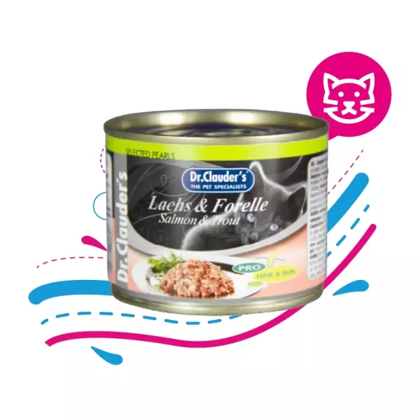 DR. CLAUDER CAT LATA LANCHS & FORELLE X 200 GR