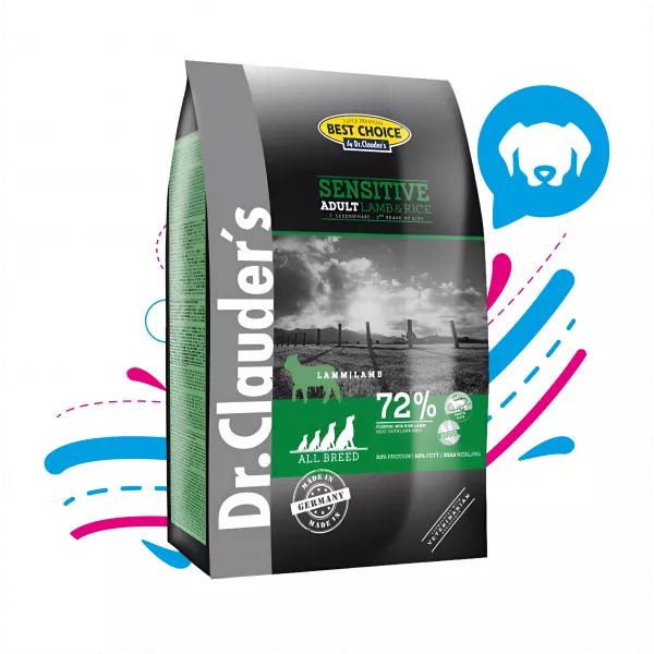 DR. CLAUDER LAMB & RICE - 1KG
