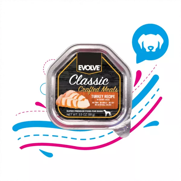 EVOLVE BANDEJA CRAFTED MEALS PAVO 99 GR