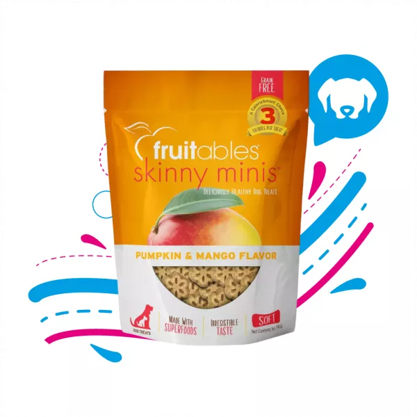 FRUITABLES DOG SNACK MINIS MANGO