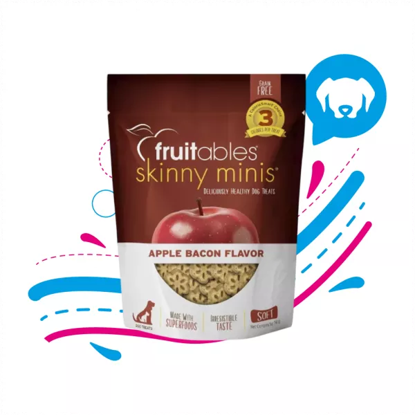FRUITABLES DOG SNACKS MINIS MANZANA