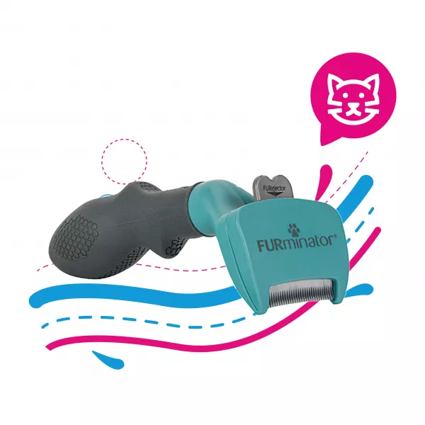 FURMINATOR DESLANADOR GATO PEQUEÑO PELO CORTO