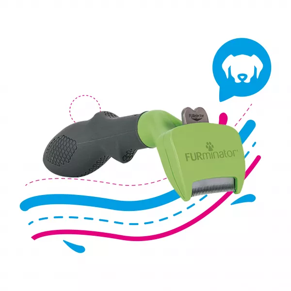 FURMINATOR DESLANADOR PERRO MEDIANO PELO CORTO