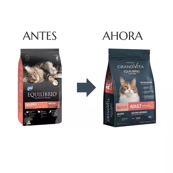 GRAND VITA EQUILIBRIO GATO ADULTO SALMON X 3 KG