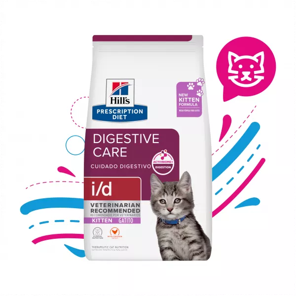 HILLS CAT PRESCRIPTION I/D KITTEN X 4 LB (609308)