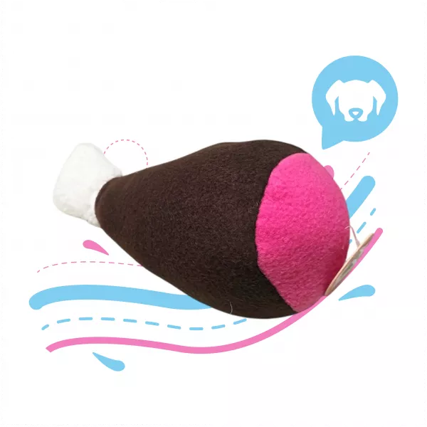 JUGUETE PELUCHE PARA PERRO PERNIL OFERTA #2