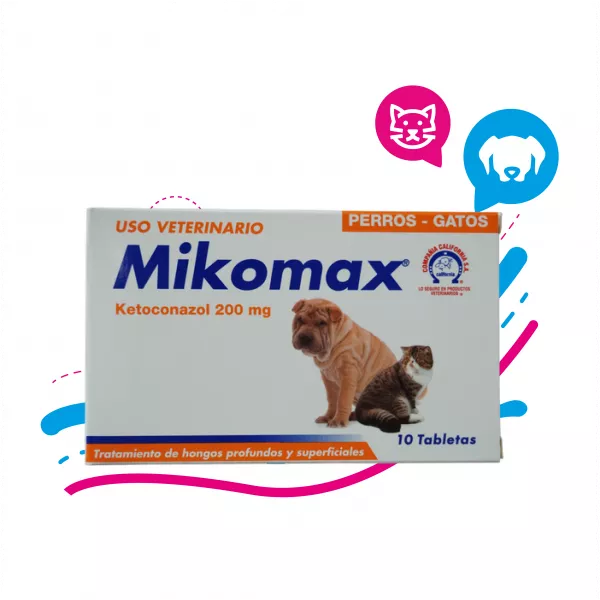 MIKOMAX 200 MG X 10 TABLETAS