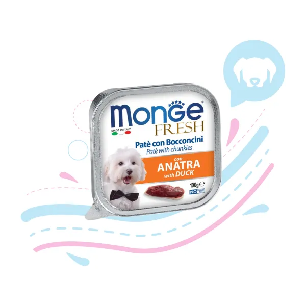 MONGE FRESH X 100 GR PATO