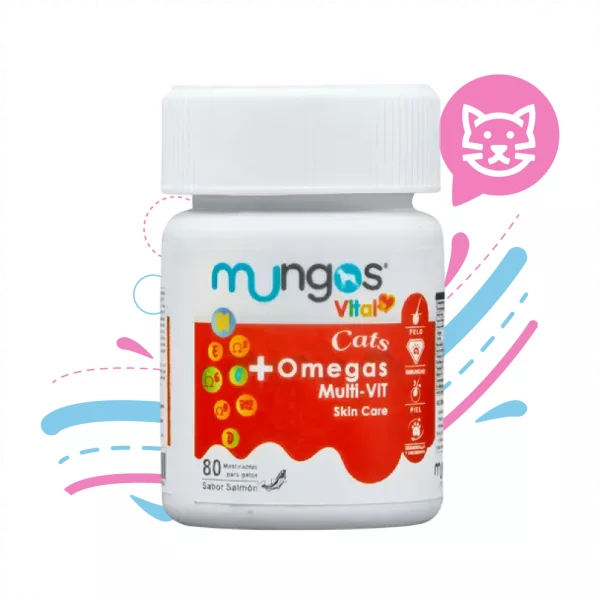 MUNGOS VITAL + CATS OMEGAS X 80 UND
