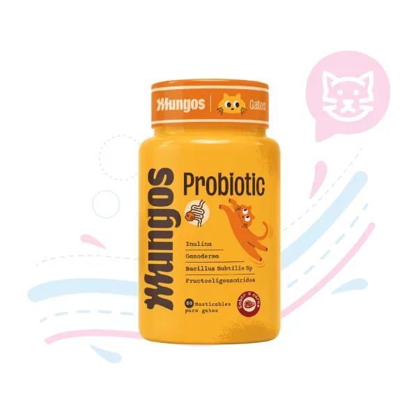 MUNGOS VITAL + CATS PROBIOTIC X 80 UND