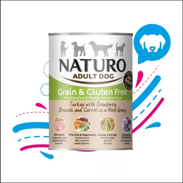 NATURO LATA DOG TURKEY GRAVY X390GR (1201)