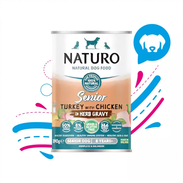 NATURO LATA SENIOR DOG TURKEY-CHICKEN X390G (0401)