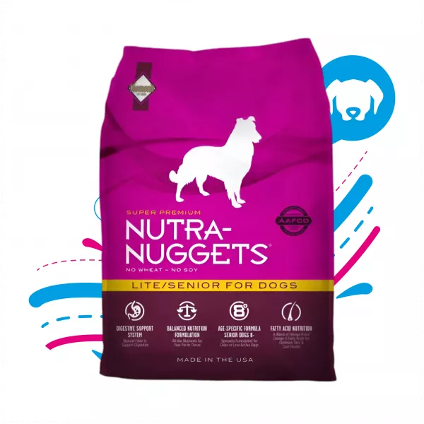 NUTRA NUGGETS LITE SENIOR - 15KG