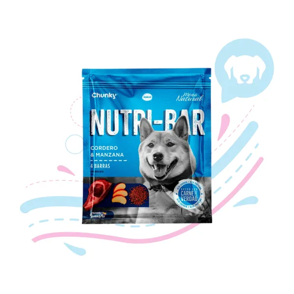 NUTRI-BAR CORDERO Y MANZANA