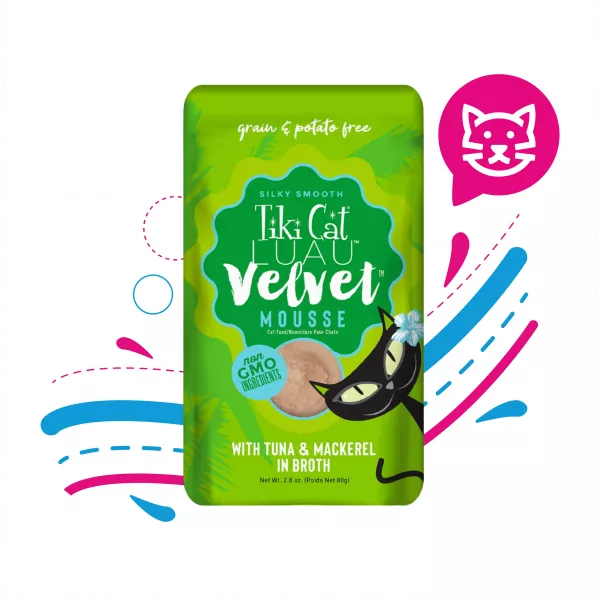 POUCH TIKI CAT ATUN Y CABALLA EN CALDO 80GR 48007