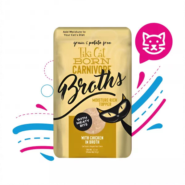 POUCH TIKI CAT BROTH POLLL EN CALDO 37GR 11101