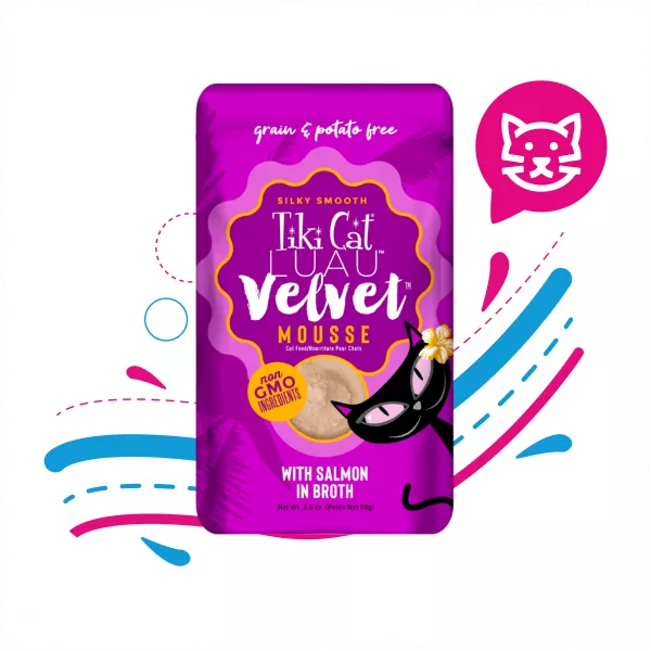 POUCH TIKI CAT SALMON EN CALDO - 80G 48009