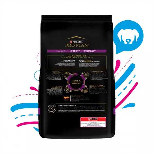 PROPLAN ADULTO EXIGENT SMALL BREED - 7.5KG