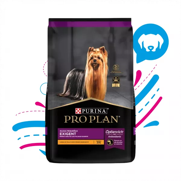 PROPLAN ADULTO EXIGENT SMALL BREED - 7.5KG