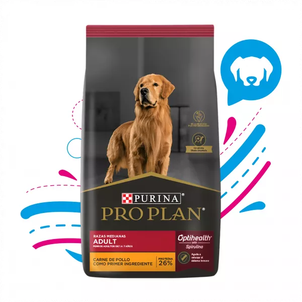 PROPLAN ADULTO RAZA MEDIANA - 7.5KG