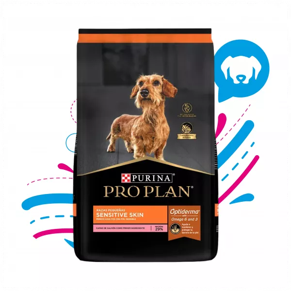 PROPLAN ADULTO SENSITIVE SKIN RAZA PEQUEÑA