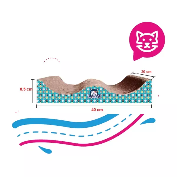 RASCADERA COLINA EN CARTÓN