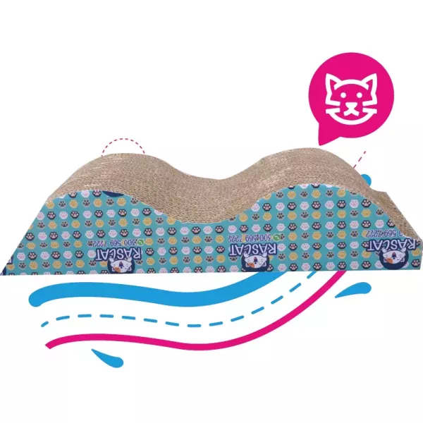 RASCADERA ONDAS EN CARTÓN