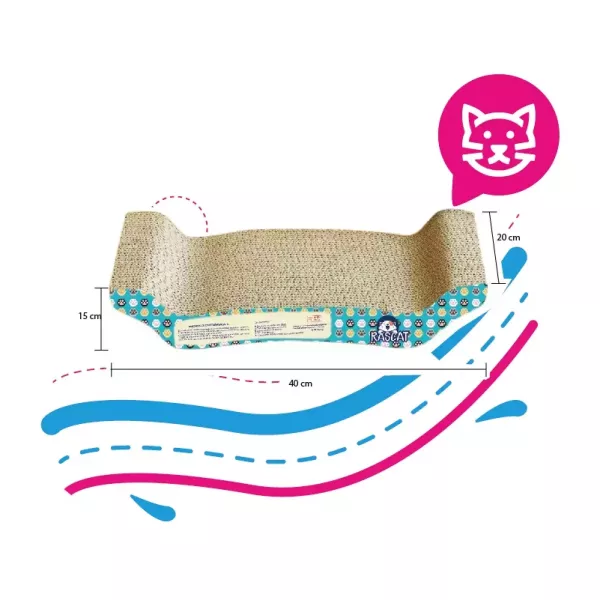 RASCADERA SOFA CAMA EN CARTÓN