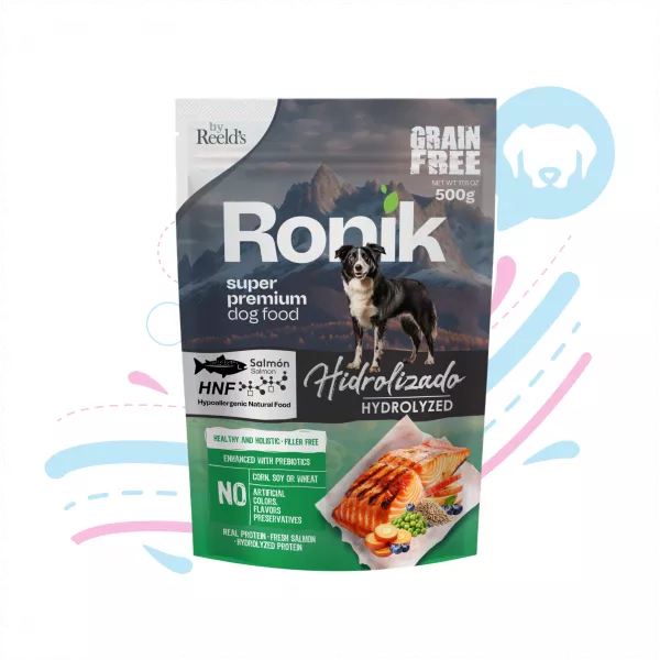 RONIK SALMON DIDROLIZADO X 500 GR PT-173