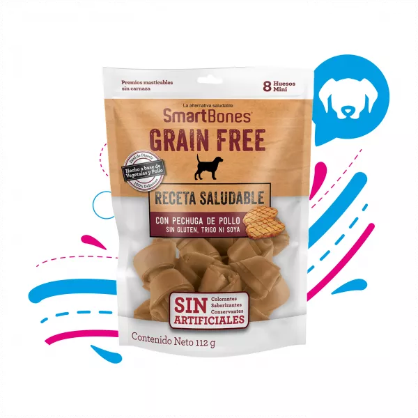 SMARTBONES GRAIN FREE MINI 8 PK