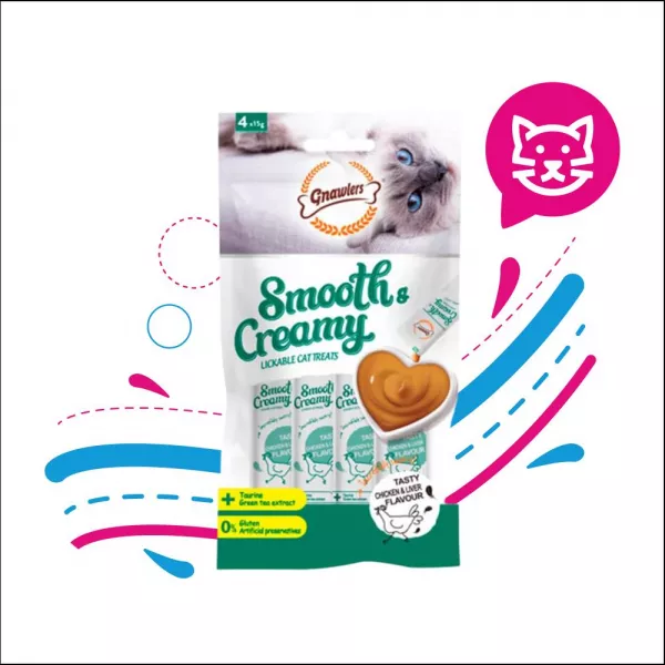 SMOOTH & CREAMY POLLO E HIGADO  X 60 GRS