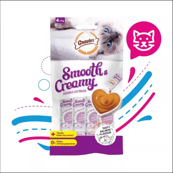 SMOOTH & CREAMY SALMON X 60 GRS