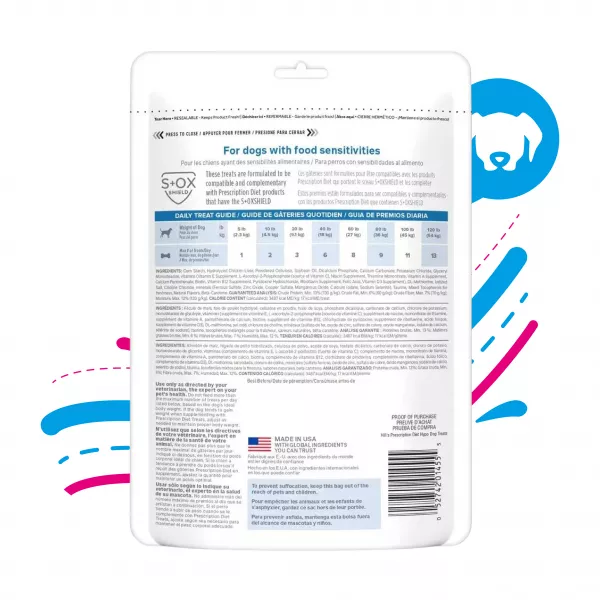 SNACK PARA PERRO HILLS ADULTO HYPO TREATS 340 GR