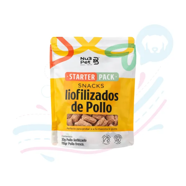 SNACK POLLO LIOFILIZADO X 30 GRS
