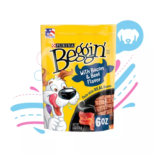 SNACKS BEGGIN STRIPS BACON Y BEEF X 170 GR.(6 OZ)