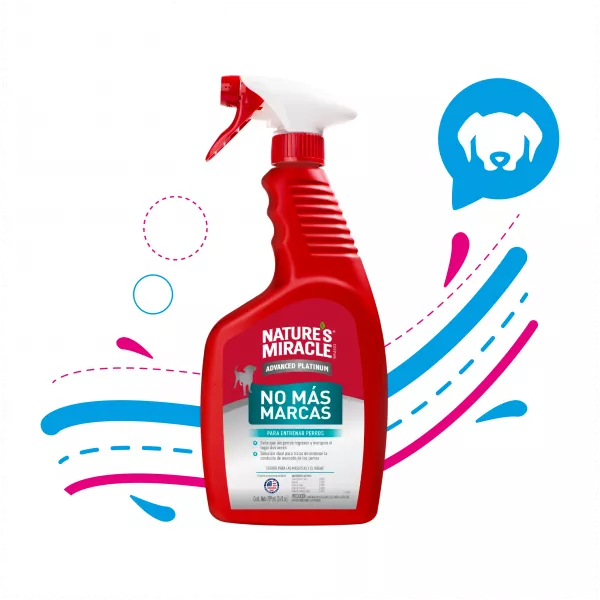 SPRAY PARA PERROS NO MÁS MARCAS NATURE MIRACLE 24OZ