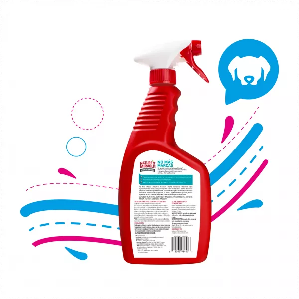 SPRAY PARA PERROS NO MÁS MARCAS NATURE MIRACLE 24OZ
