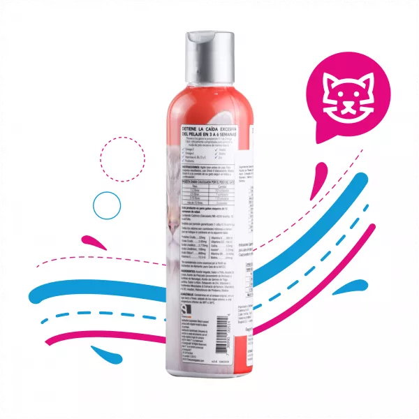 SUPLEMENTO PARA GATOS SHED-X DERMAPLEX 8 OZ