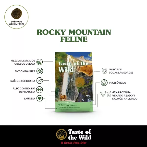 TASTE OF THE WILD CAT ROCKY MOUNTAIN - 5 LB