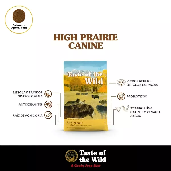 TASTE OF THE WILD HIGH PRAIRIE PUPPY  - 14LB