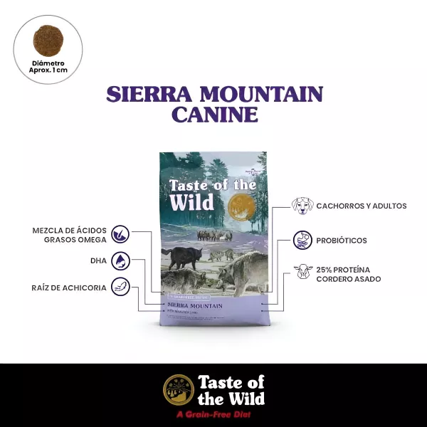 TASTE OF THE WILD SIERRA MOUNTAIN - 14LB