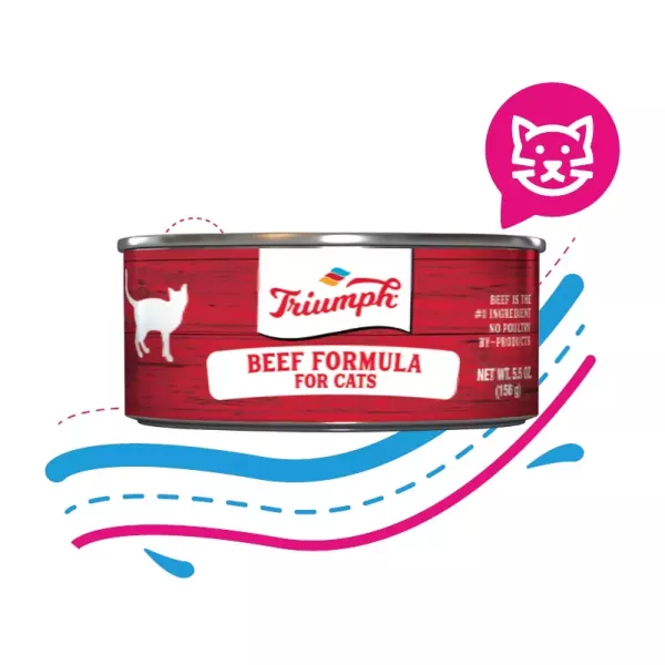 TRIUMPH CAT BEEF CAT  LATA 5.5 OZ